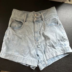 Vintage high waisted jean shorts